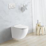 Raul 66 Rimless Wall Hung Toilet Pan Only Raul 66 Rimless Wall Hung Toilet Pan Only